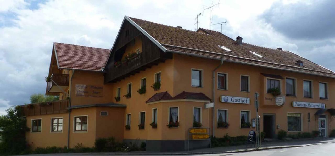 Gasthof-Pension-Metzgerei Jaeger Michelsneukirchen Extérieur photo